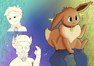 Eevee tf trade by MoxieDraws