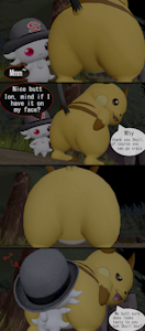 SkullTron Wants Ion's Butt by Skulltronprime969