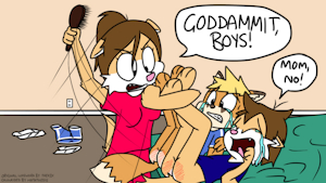 Taylor and Tycloud get Spanked by dabmaster999