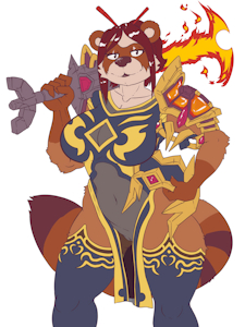 pandaren commission color update by Riosha