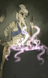 Monster Month day 9 - Witch by LordOfTheTroglodytes