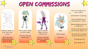 Billboard Of Commissions by Greymiluna