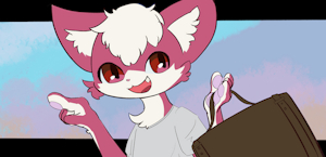 Nyan going out by HibikineKage