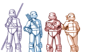 [tmnt] colors by diarmilk