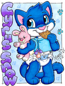 My babyfur certificate by CyrusTheCat