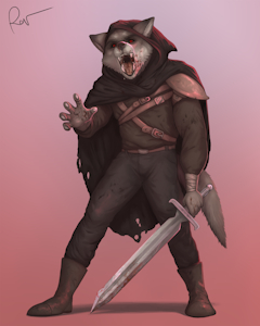 Corrupted Wolf by horserov