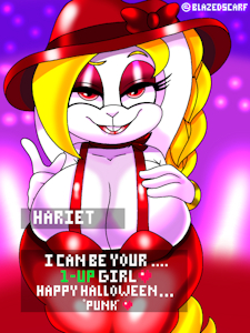 Hariet Broodal 1-UP Girl by BlazedScarf