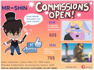 COMISSIONS 2022 OPEN by MrShin