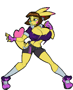 Zika's Combat Stance! (Anim) by LuvTonique