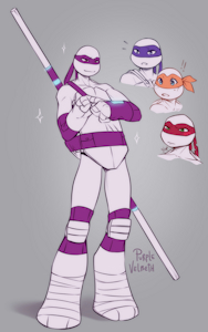 Donnie's body swap?? by PurpleVelBeth