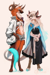 A pleasant walk together. by Zyonji