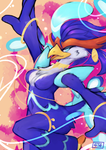 Ko-Fi Wing-it: Foxxheart by 4te