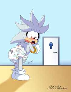 Locked Out of the Bathroom by EmperorCharmy