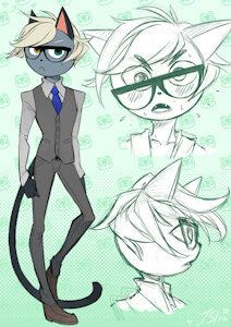 Cat Villager Raymond by Jstein