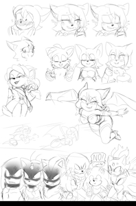 Sonic Unity bonus stuff by KrazyELF