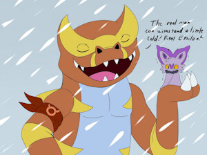 Cold has no chance by LunarTurtle