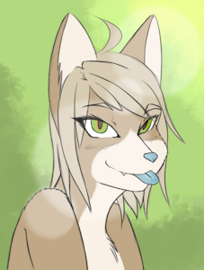 Azzy mlem by Kuronii
