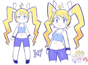 Zig Zag Bunny by Disfigure