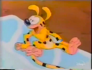 Marsupilami with Casio CFX-400 wristwatch on. by BuddyBoy600alt