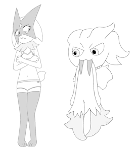 Ghost phasing more clothes off by pazymomo