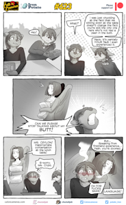 Cats N Cameras Strip 623 - Alone in a crowd by cheetahjab