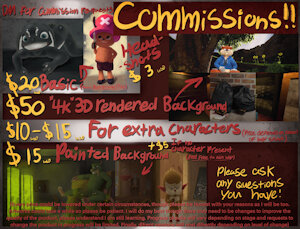 new cheaper commission board by KrimsonStinks