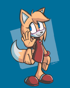 Zooey the Fox by LilacReindeer