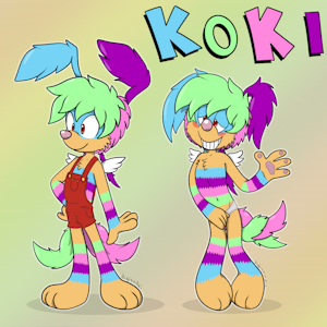 Koki reference sheet by digisushi