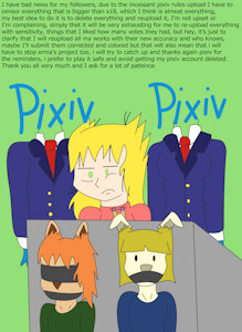 IMPORTANT MESSAGE FOR THOSE WITH PIXIV ACCOUNT by vinilisius2401