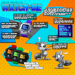 Safox Presents - "Watch-Me" Smartwatch for "kids"! by Tupi