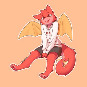 MSI fluffy dragon by Shinlalala