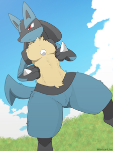 [Commission] Lucario by WinickLim