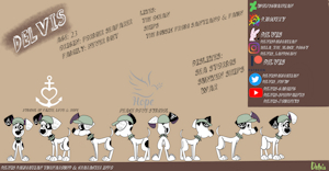 Delvis Dalmatian Turnaround by Leonity