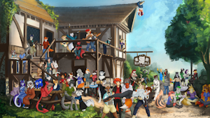 Twokinds Group Chat Discord Community Portrait by AlricKyznetsov