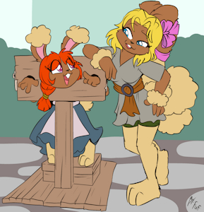 *W*_Curious bunbun by Fuf