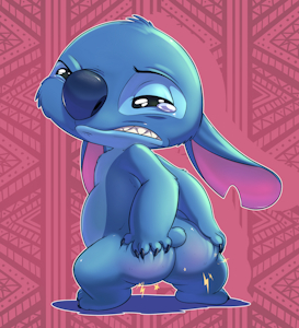 Commission - sore Stitch by LKIWS