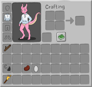 Terri's minecraft inventory by TerriTheKobold