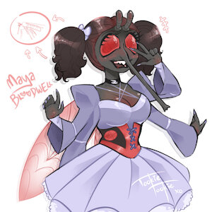 Maya Bloodwell 💜 by TookieTookie