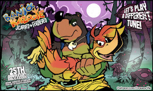 BANJO-KAZOOIE: Scarred 'N Feathered Promo Art by Escopeto