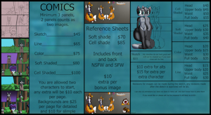 commission info by Teckit
