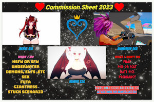 New Commission Sheet 2023 by BaolindaThePanda