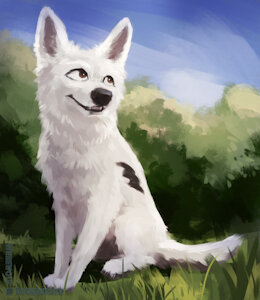 Bolt speedpaint by WerewolfDegenerate