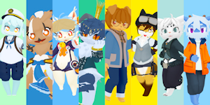 3d models by ryokutyuuseki