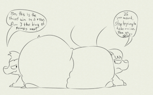 Diaper Contest: Kunkga vs. Fuuro by FlametheFerrunk
