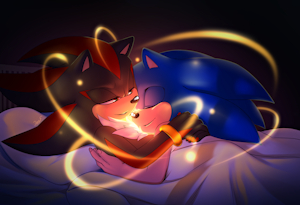 Goodnight cuddles by KrazyELF