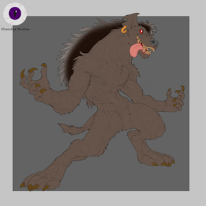 Gray Highlight Gnoll Adopt-OPEN by ChaosEye