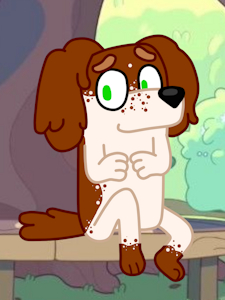 Jesse in Bluey Style by lightlyoiledbowl