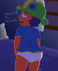 Sandy changing (Brawl Stars) by jonhyzero