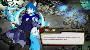 IMISELINOS: God of Lunafrost - Hades Series by Aixen