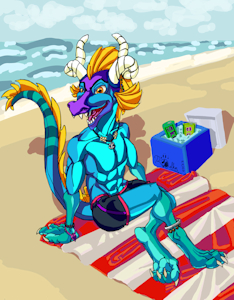 Sunbathing Dergi Boi by N0SpurtA2